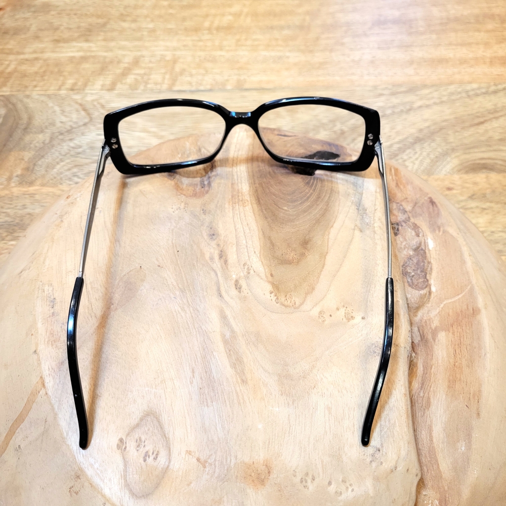 Gucci Black Rectangular Women's Glasses - image 4